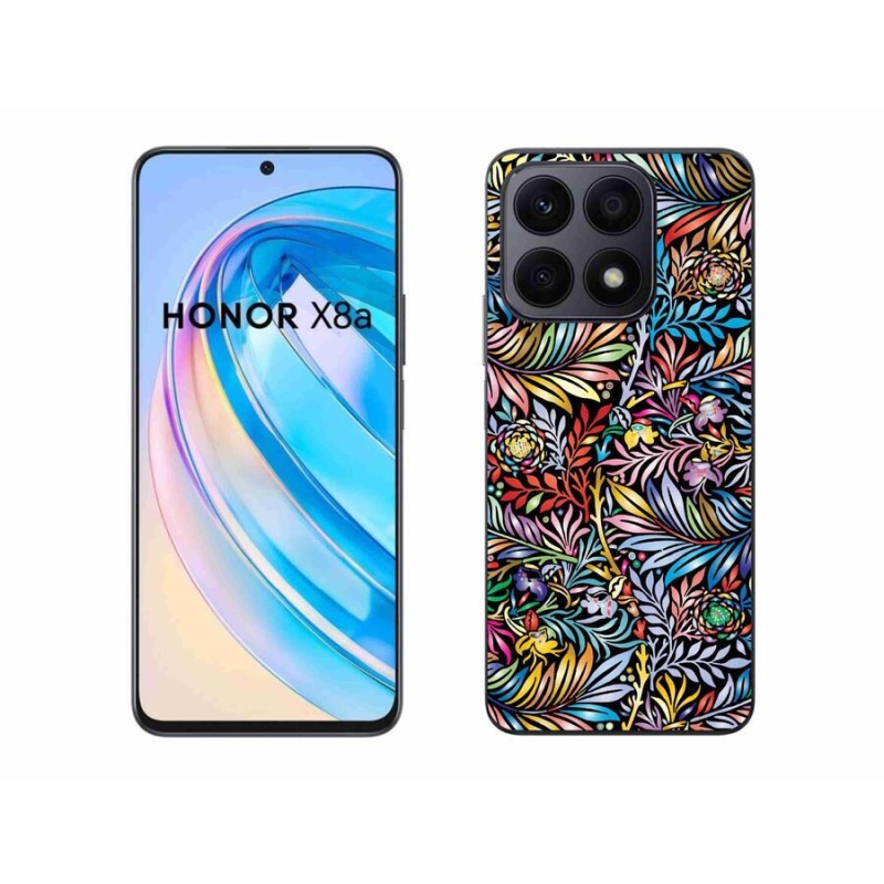 Gelový kryt mmCase na mobil Honor X8a - květiny 5