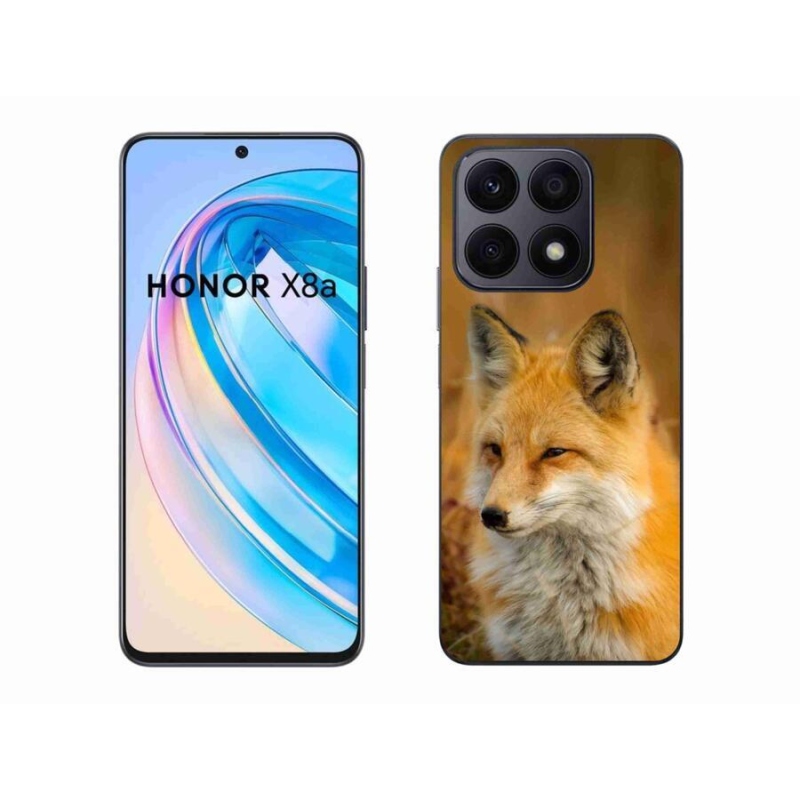 Gelový kryt mmCase na mobil Honor X8a - liška