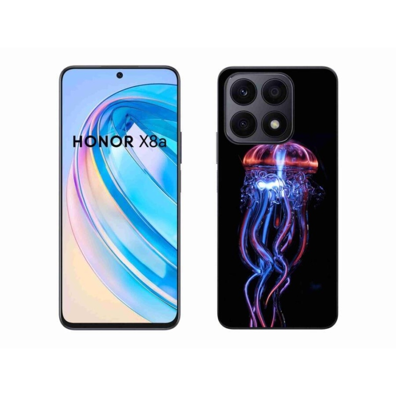 Gelový kryt mmCase na mobil Honor X8a - medúza