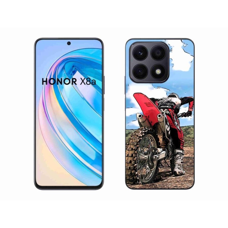 Gelový kryt mmCase na mobil Honor X8a - moto