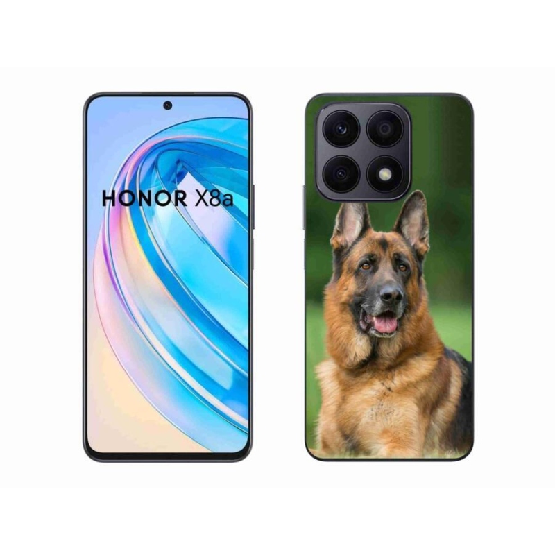 Gelový kryt mmCase na mobil Honor X8a - německý ovčák