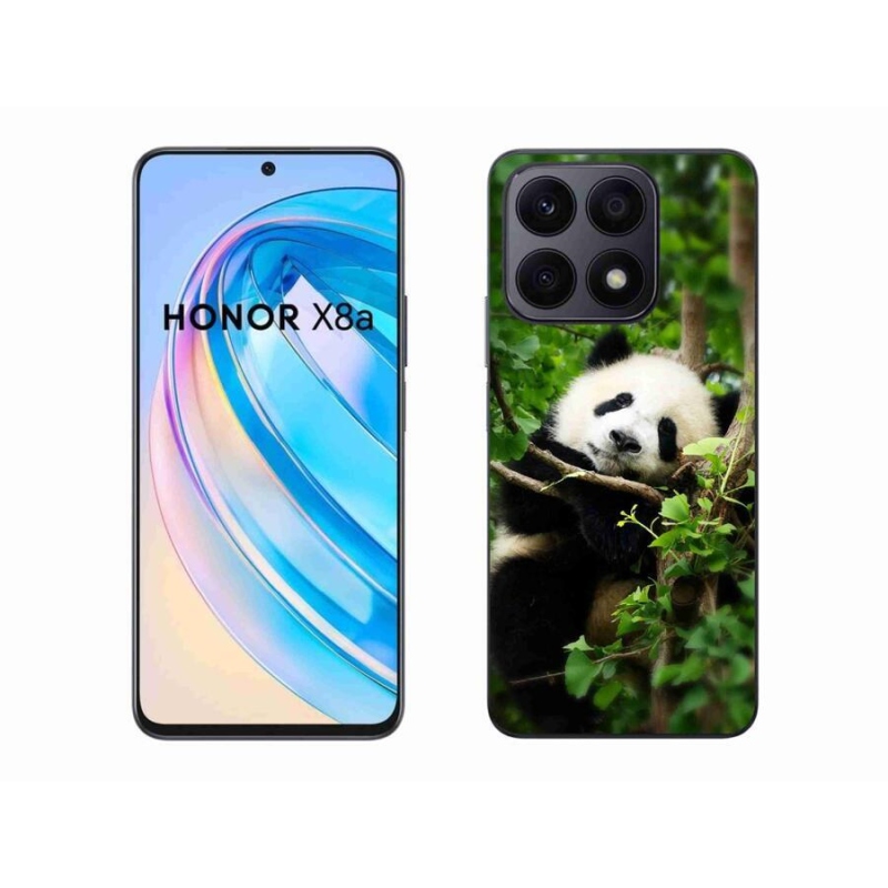 Gelový kryt mmCase na mobil Honor X8a - panda