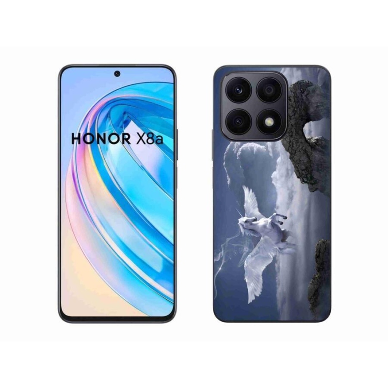 Gelový kryt mmCase na mobil Honor X8a - pegas
