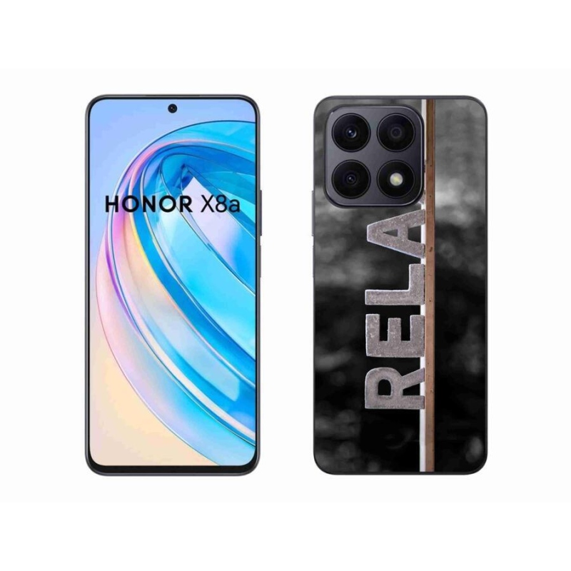 Gelový kryt mmCase na mobil Honor X8a - relax 1