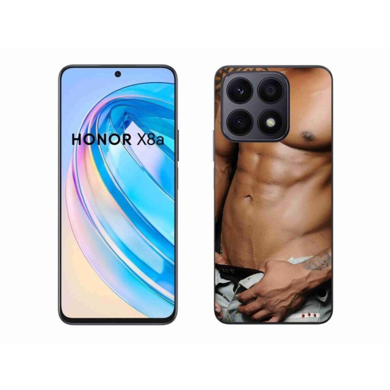 Gelový kryt mmCase na mobil Honor X8a - sexy muž