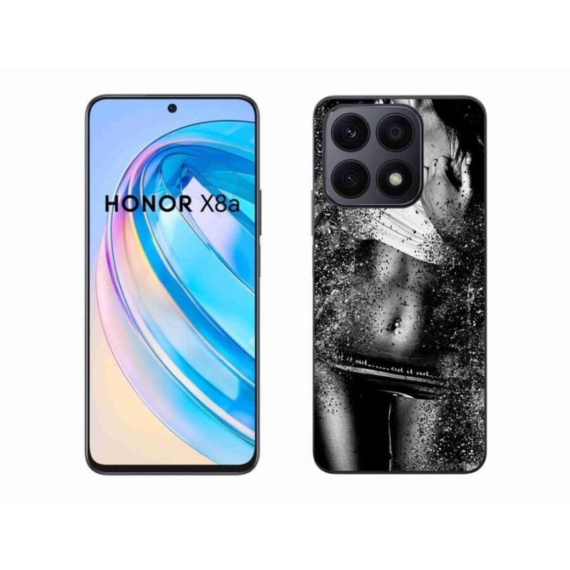 Gelový kryt mmCase na mobil Honor X8a - sexy žena 1