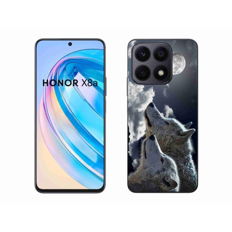 Gelový kryt mmCase na mobil Honor X8a - vlci