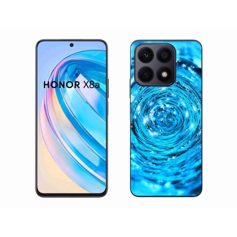 Gelový kryt mmCase na mobil Honor X8a - vodní vír