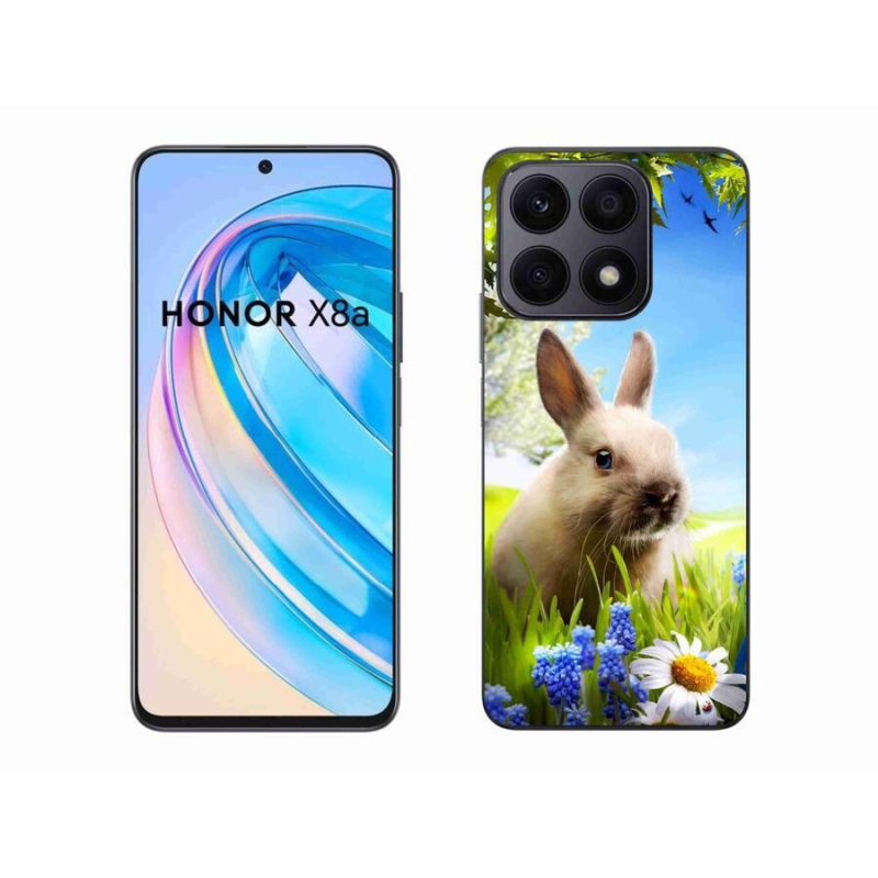 Gelový kryt mmCase na mobil Honor X8a - zajíček