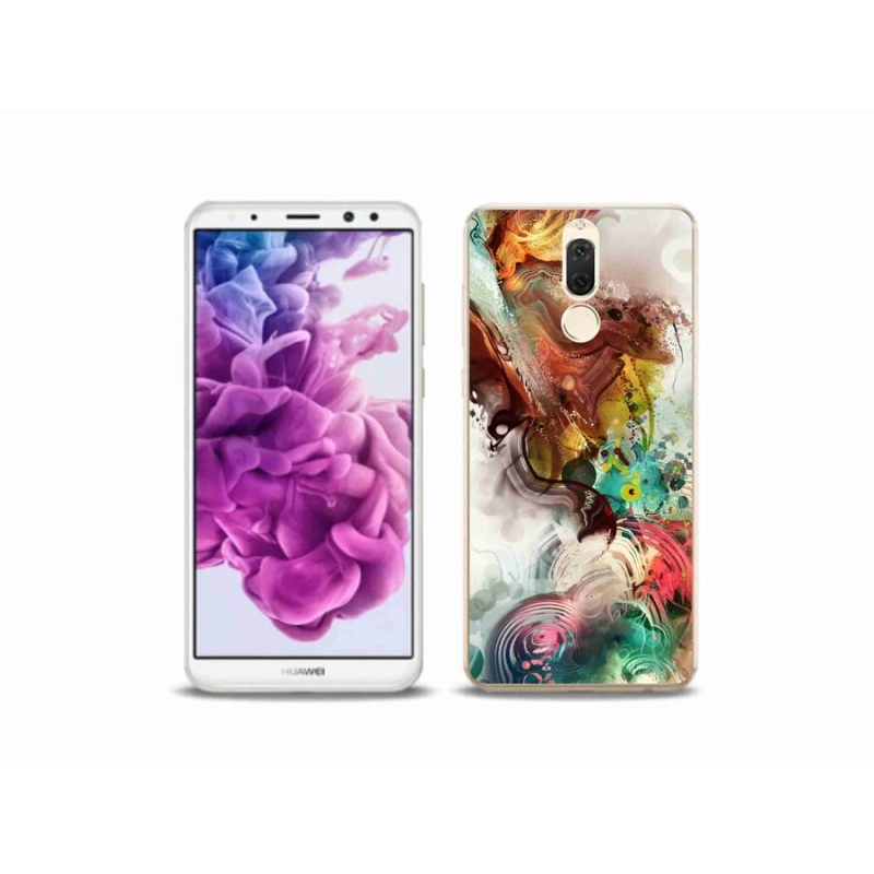 Gelový kryt mmCase na mobil Huawei Mate 10 Lite - abstrakt 1