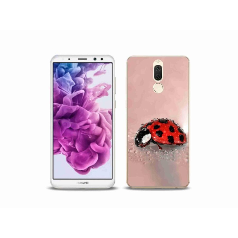 Gelový kryt mmCase na mobil Huawei Mate 10 Lite - beruška