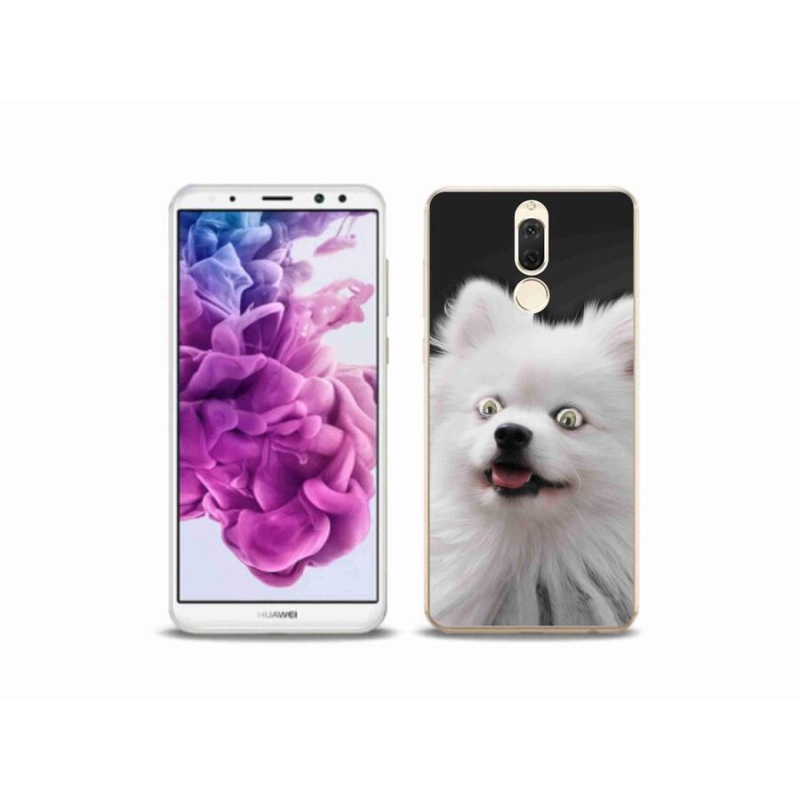 Gelový kryt mmCase na mobil Huawei Mate 10 Lite - bílý špic