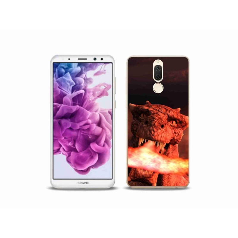 Gelový kryt mmCase na mobil Huawei Mate 10 Lite - drak