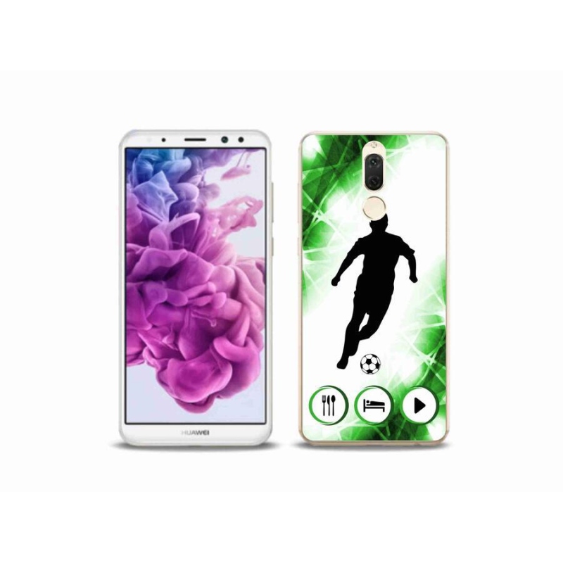 Gelový kryt mmCase na mobil Huawei Mate 10 Lite - fotbalista