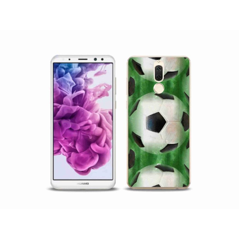 Gelový kryt mmCase na mobil Huawei Mate 10 Lite - fotbalový míč