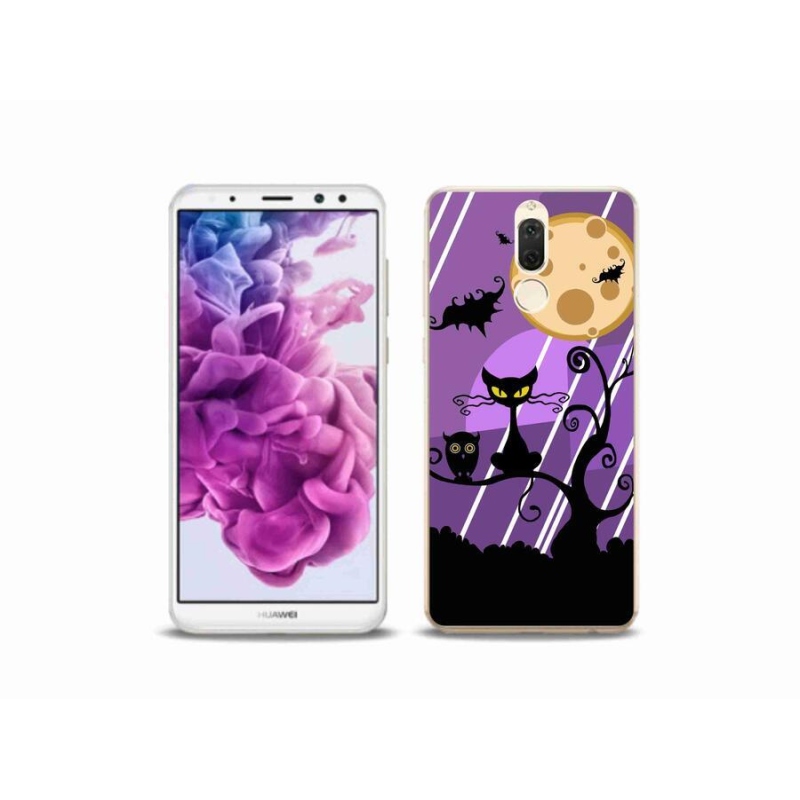 Gelový kryt mmCase na mobil Huawei Mate 10 Lite - halloween