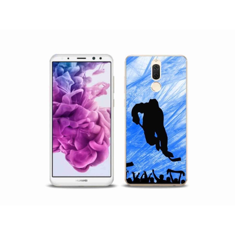 Gelový kryt mmCase na mobil Huawei Mate 10 Lite - hokejový hráč