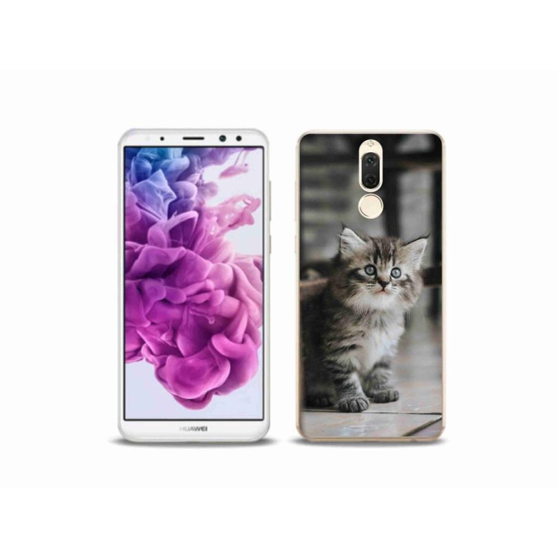 Gelový kryt mmCase na mobil Huawei Mate 10 Lite - koťátko