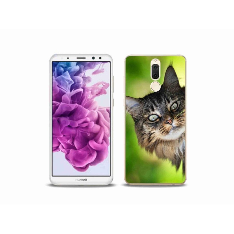 Gelový kryt mmCase na mobil Huawei Mate 10 Lite - kočka 3
