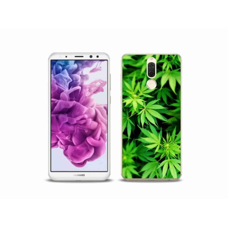 Gelový kryt mmCase na mobil Huawei Mate 10 Lite - konopí 3