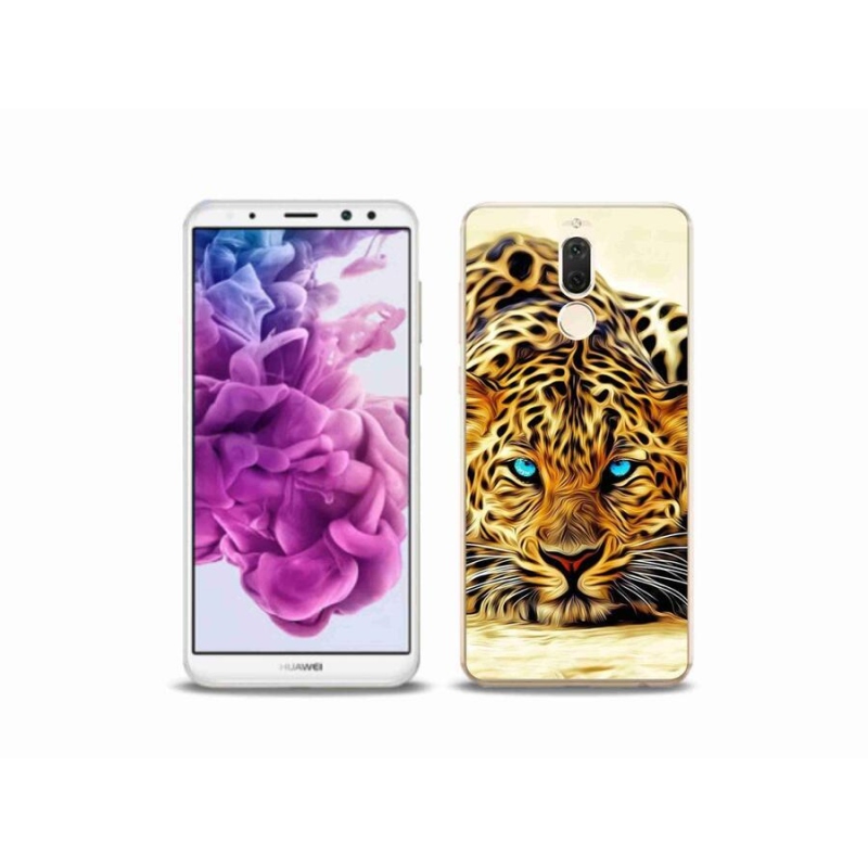 Gelový kryt mmCase na mobil Huawei Mate 10 Lite - kreslený tygr