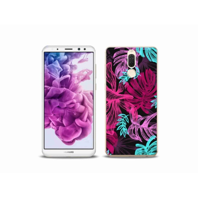 Gelový kryt mmCase na mobil Huawei Mate 10 Lite - květiny 1