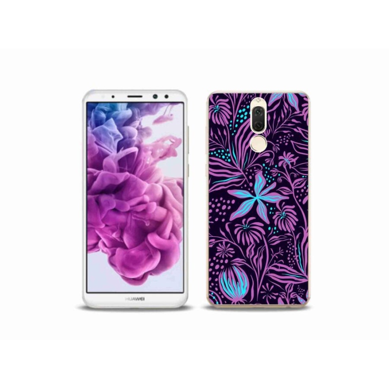 Gelový kryt mmCase na mobil Huawei Mate 10 Lite - květiny 2