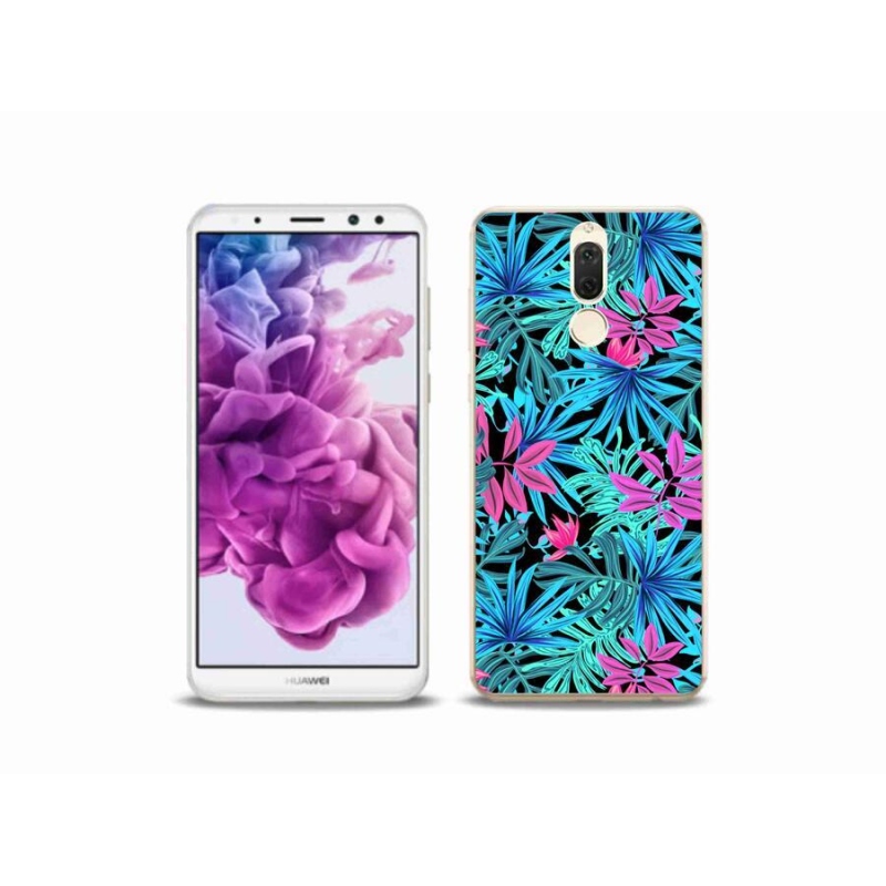 Gelový kryt mmCase na mobil Huawei Mate 10 Lite - květiny 3