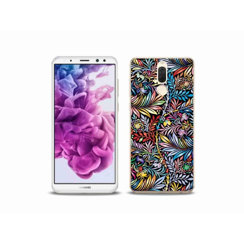 Gelový kryt mmCase na mobil Huawei Mate 10 Lite - květiny 5