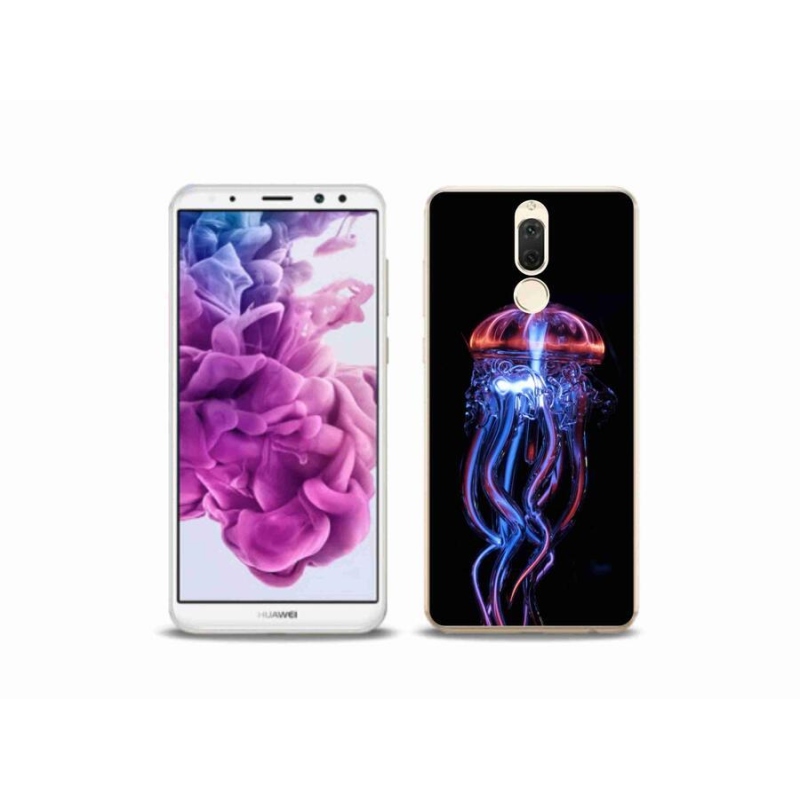 Gelový kryt mmCase na mobil Huawei Mate 10 Lite - medúza