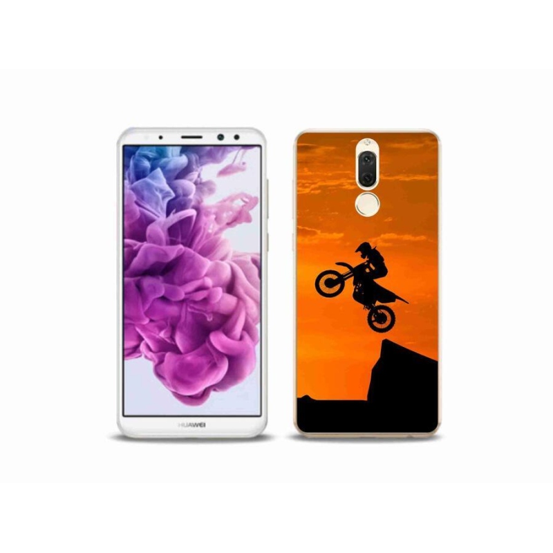 Gelový kryt mmCase na mobil Huawei Mate 10 Lite - motocross