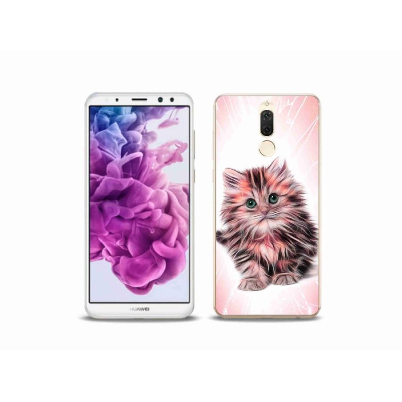 Gelový kryt mmCase na mobil Huawei Mate 10 Lite - roztomilé kotě