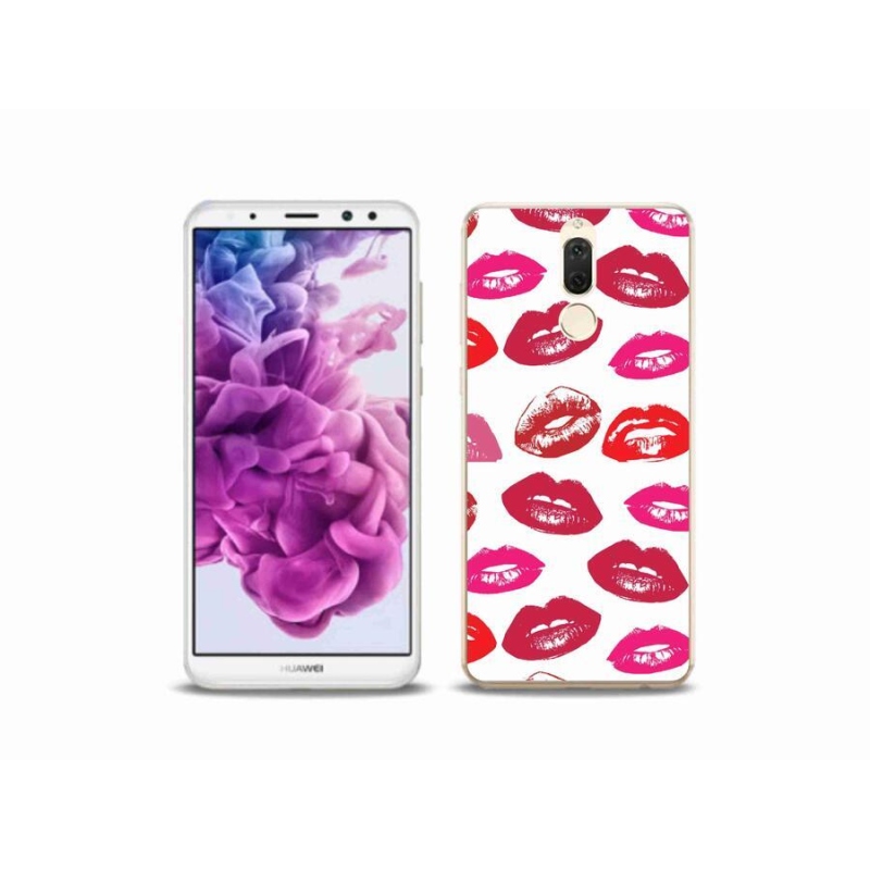 Gelový kryt mmCase na mobil Huawei Mate 10 Lite - rty