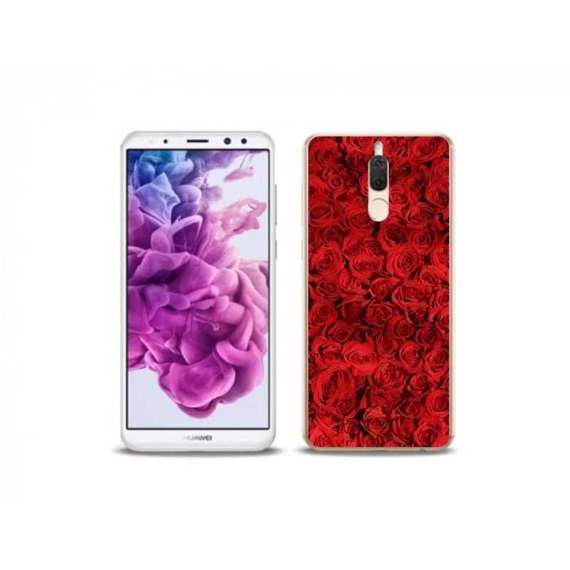 Gelový kryt mmCase na mobil Huawei Mate 10 Lite - růže