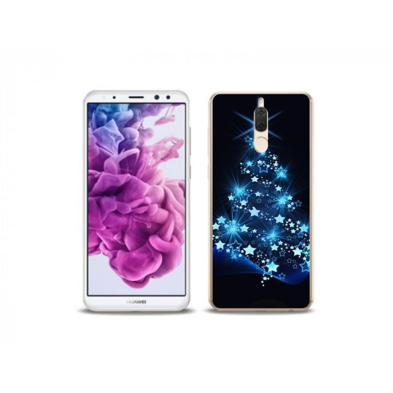 Gelový kryt mmCase na mobil Huawei Mate 10 Lite - vánoční stromek