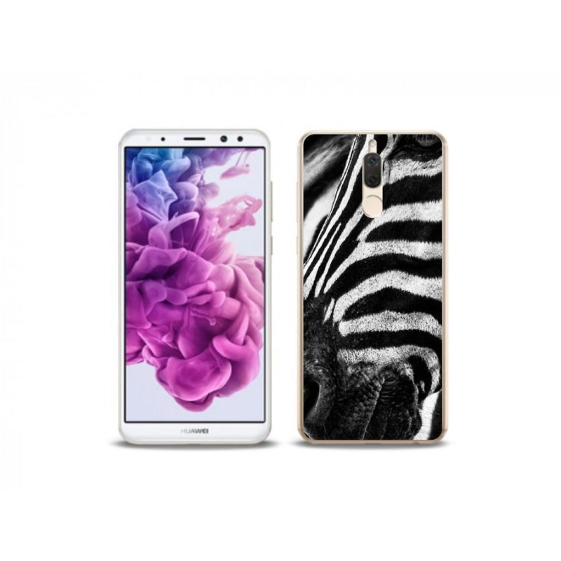 Gelový kryt mmCase na mobil Huawei Mate 10 Lite - zebra