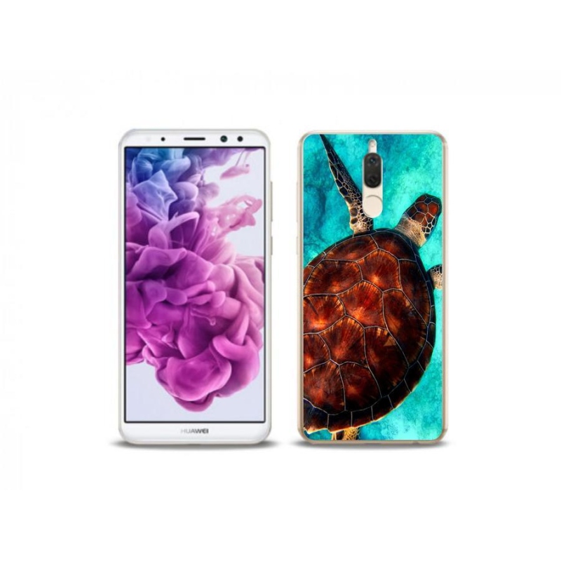 Gelový kryt mmCase na mobil Huawei Mate 10 Lite - želva
