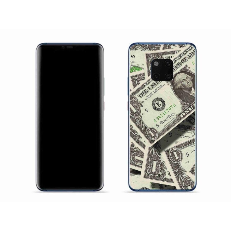 Gelový kryt mmCase na mobil Huawei Mate 20 Pro - americký dolar