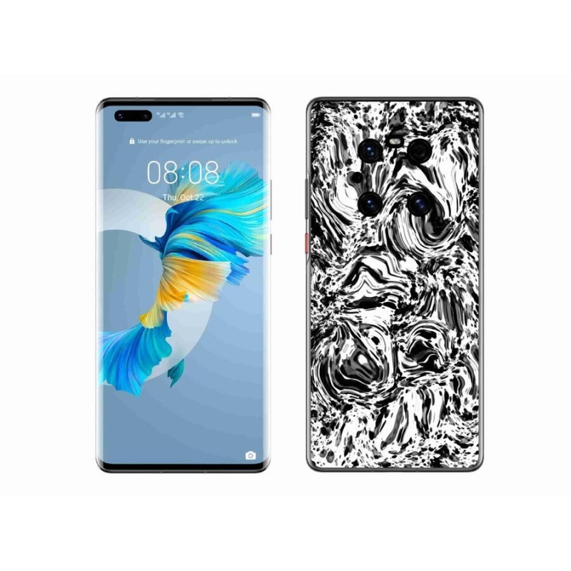 Gelový kryt mmCase na mobil Huawei Mate 40 Pro - abstrakt 4