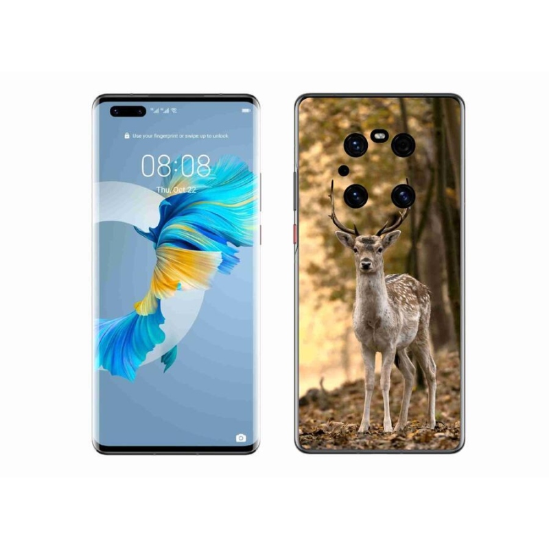 Gelový kryt mmCase na mobil Huawei Mate 40 Pro - jelen sika