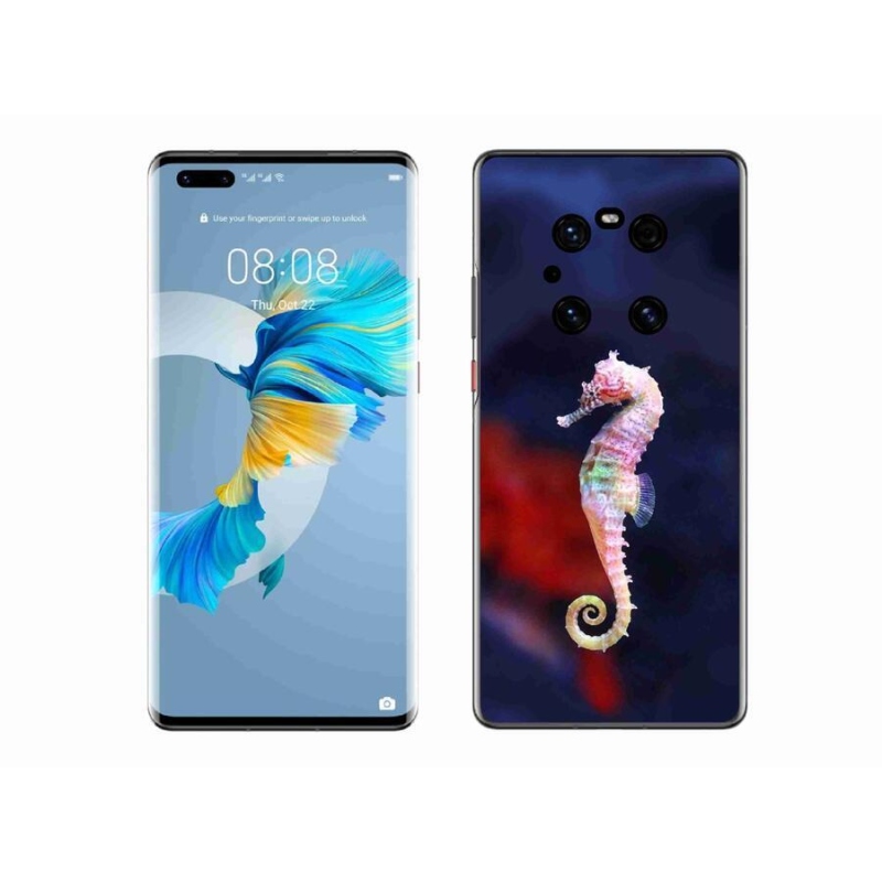 Gelový kryt mmCase na mobil Huawei Mate 40 Pro - mořský koník