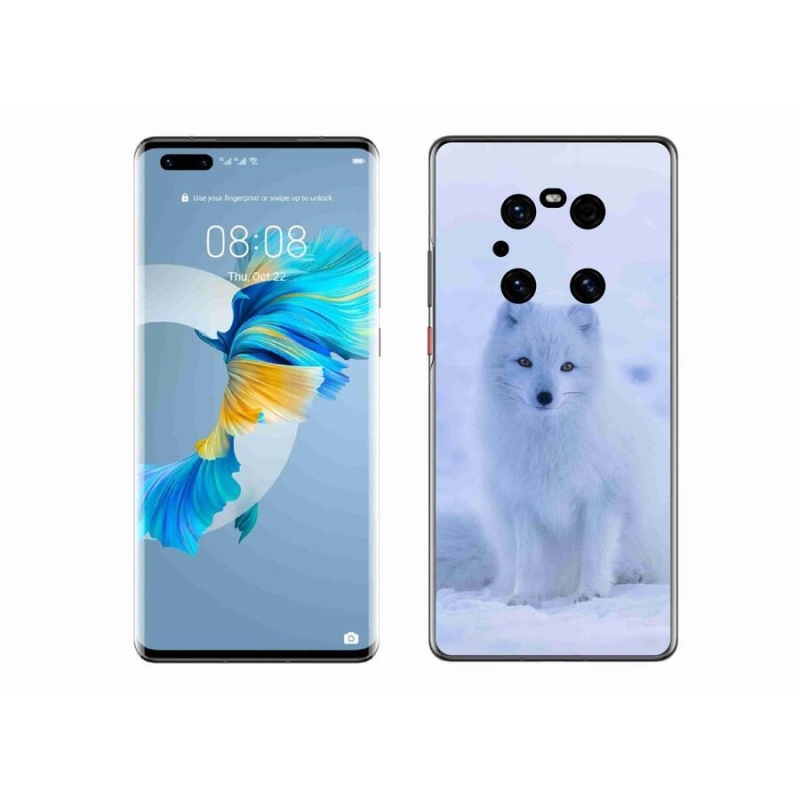 Gelový kryt mmCase na mobil Huawei Mate 40 Pro - polární liška