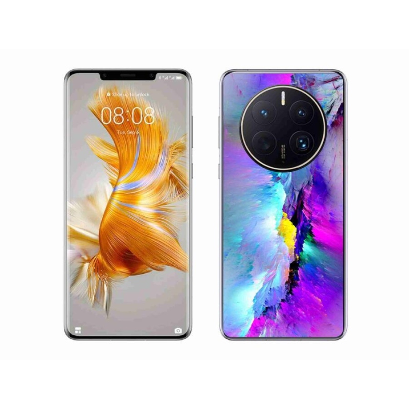 Gelový kryt mmCase na mobil Huawei Mate 50 Pro - abstrakt