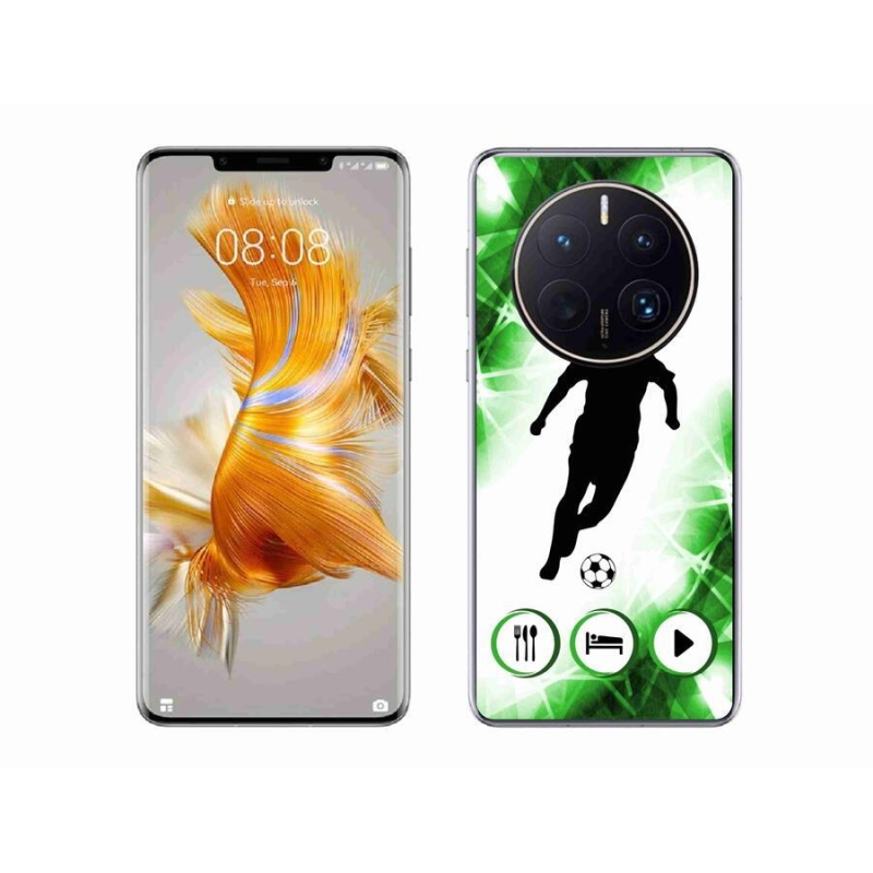 Gelový kryt mmCase na mobil Huawei Mate 50 Pro - fotbalista