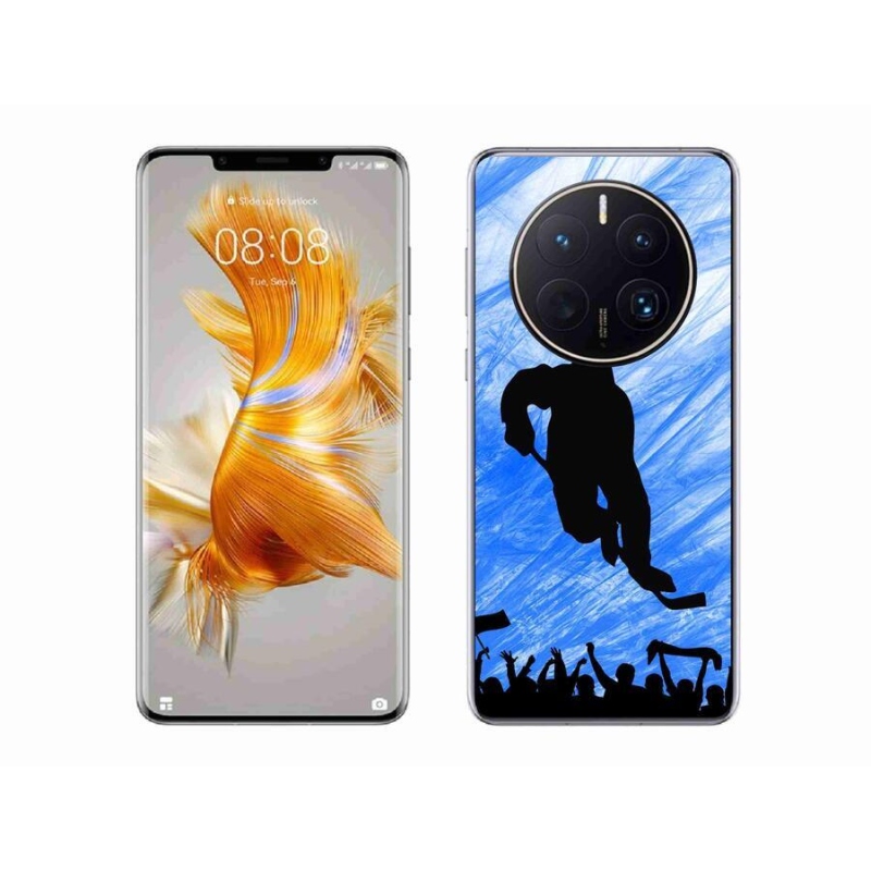 Gelový kryt mmCase na mobil Huawei Mate 50 Pro - hokejový hráč