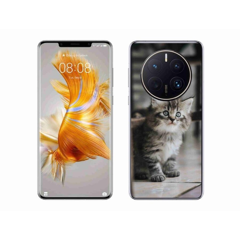 Gelový kryt mmCase na mobil Huawei Mate 50 Pro - koťátko