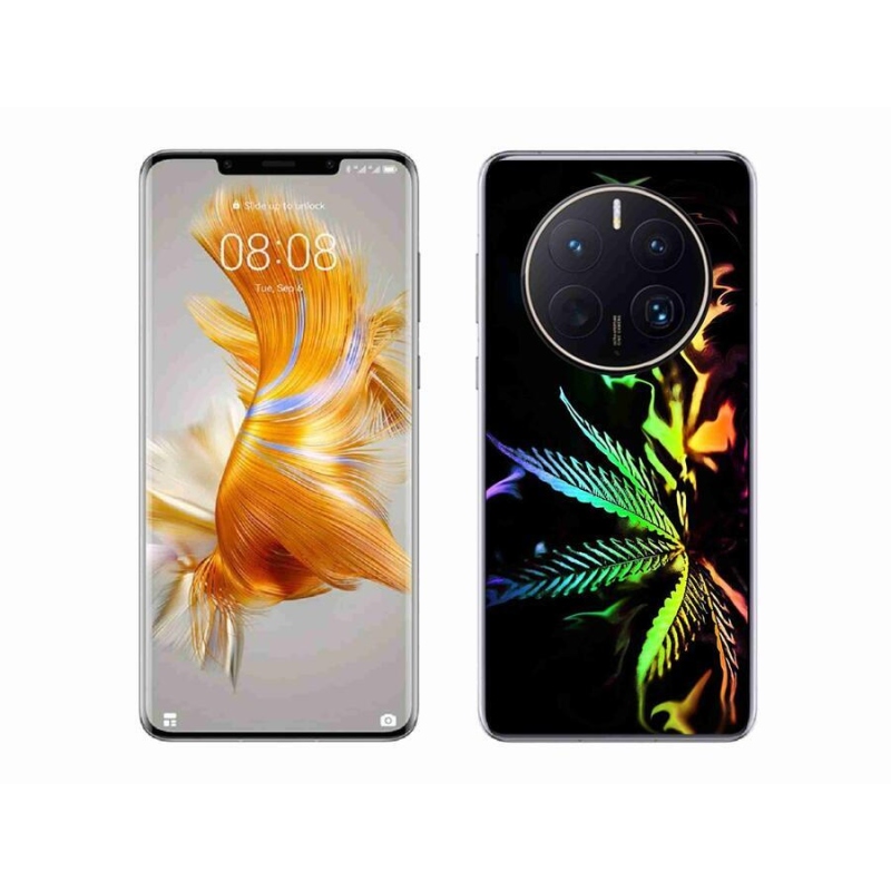 Gelový kryt mmCase na mobil Huawei Mate 50 Pro - konopí 2