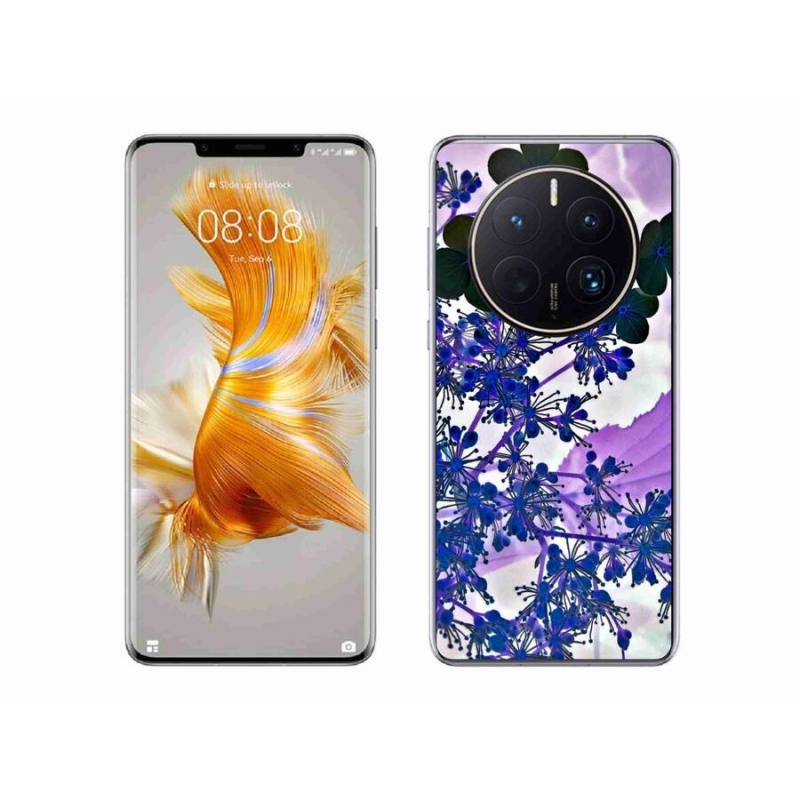 Gelový kryt mmCase na mobil Huawei Mate 50 Pro - květ hortenzie