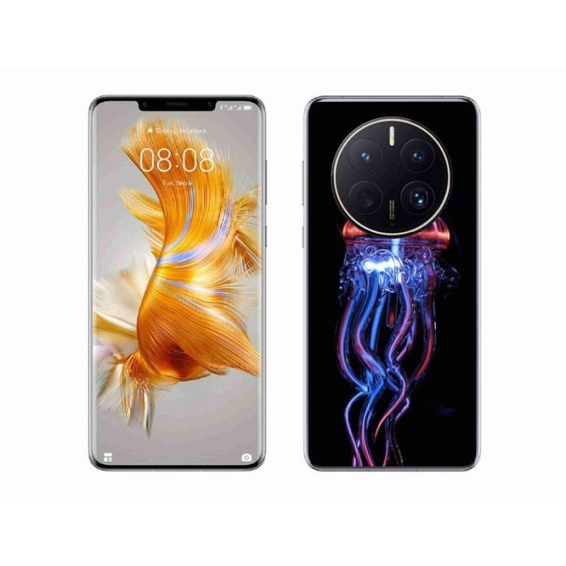 Gelový kryt mmCase na mobil Huawei Mate 50 Pro - medúza