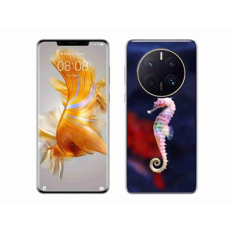 Gelový kryt mmCase na mobil Huawei Mate 50 Pro - mořský koník